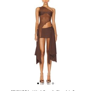 Revolve Tricot Mesh Dress